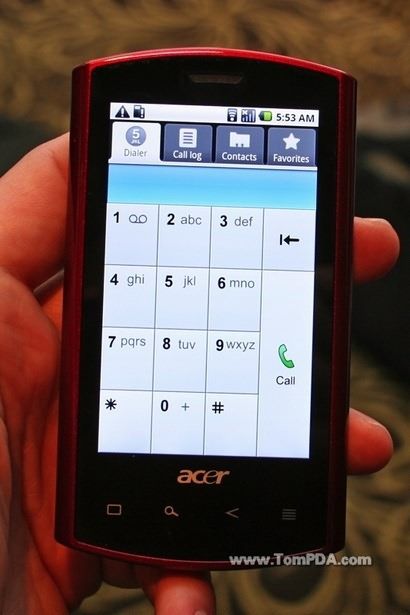 1GHz主频超华丽界面 Acer Liquid A1评测
